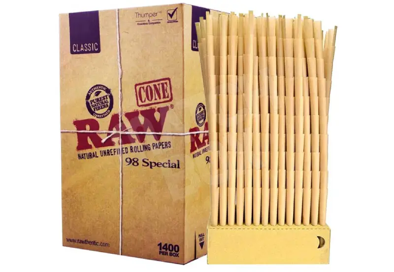 raw cones