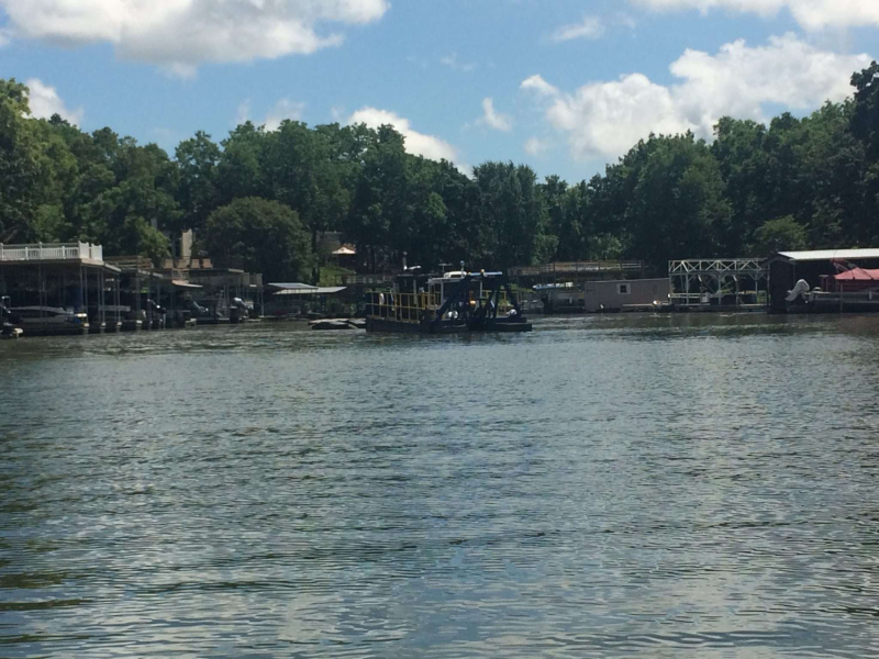 lake dredging equipment